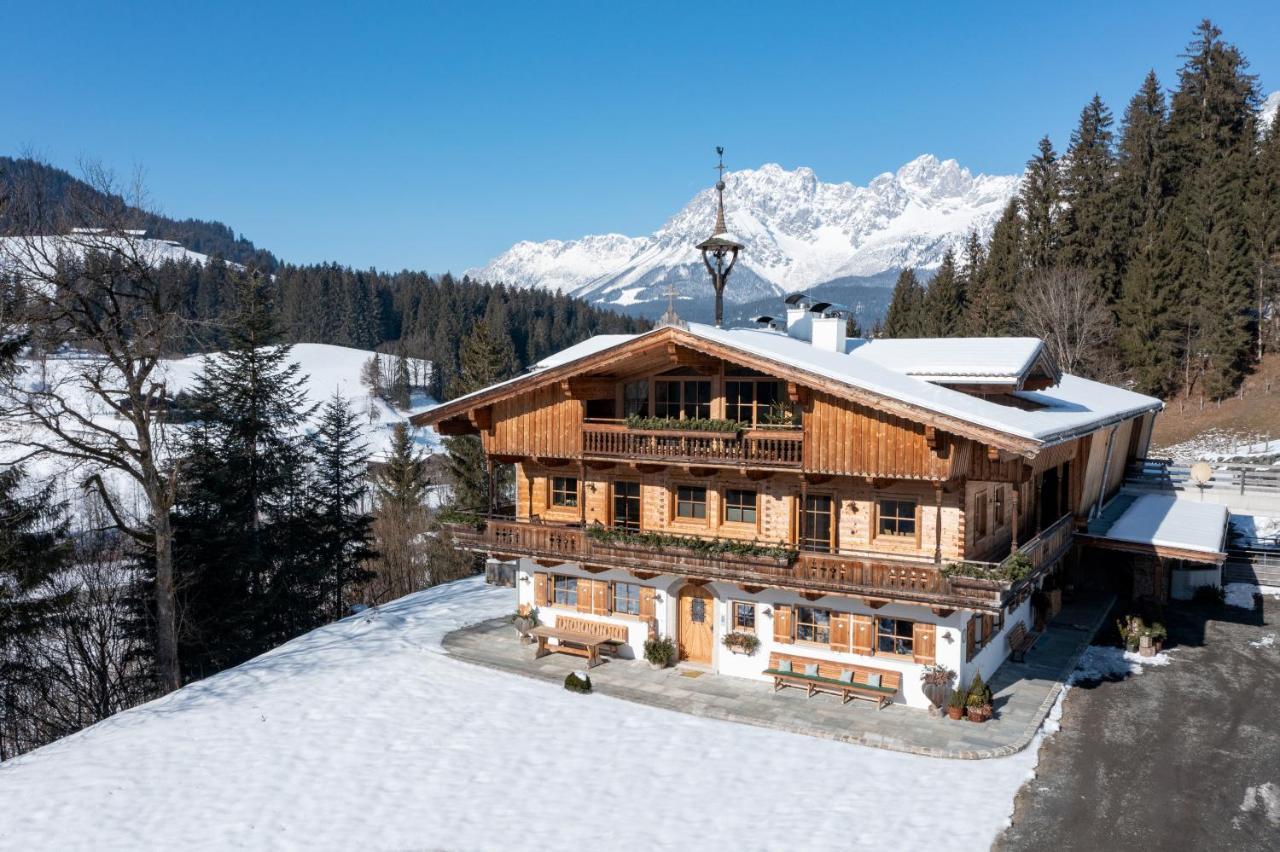 Luxusappartement Alpenliebe Oberndorf in Tirol Exteriér fotografie